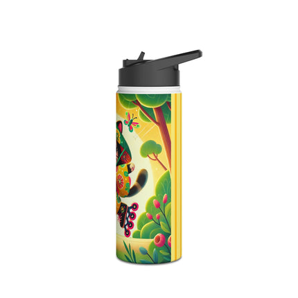 Firefly Dance on Wheels Stainless Steel Water Bottle, Standard Lid