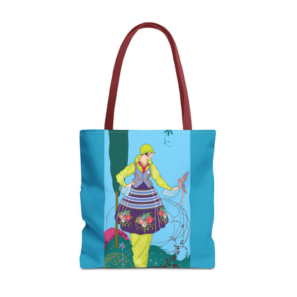 Exquisite Elegance by Umberto Brunelleschi Tote Bag (AOP)