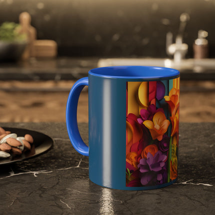 The Graceful Freesia Colorful Mugs (11oz, 15oz)