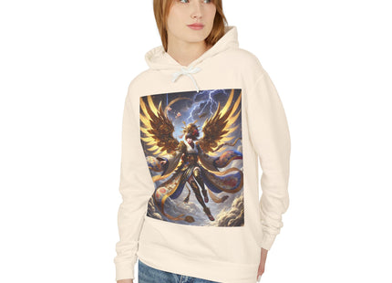 Valkyrie Descending Through Storm Hoodie