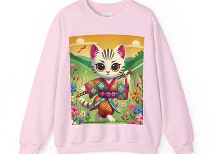 Samurai Kitten Unisex Heavy Blend™ Crewneck Sweatshirt