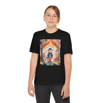 Cat in Boots in the Enchanted Forest Youth Competitor Tee