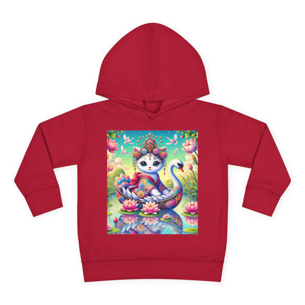 Geisha Kitten’s River Voyage Toddler Pullover Fleece Hoodie