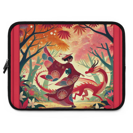 The Dragon Fairy's Dance Laptop Sleeve