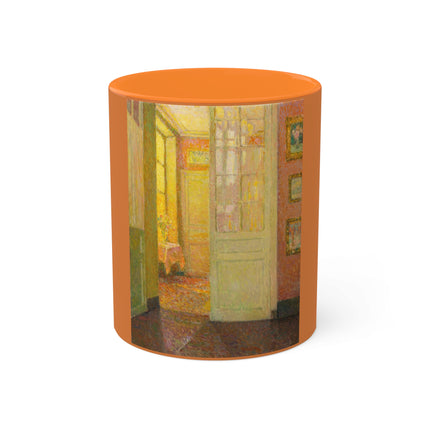 Interior, Window Light by Henri Le Sidaner Colorful Mugs, 11oz