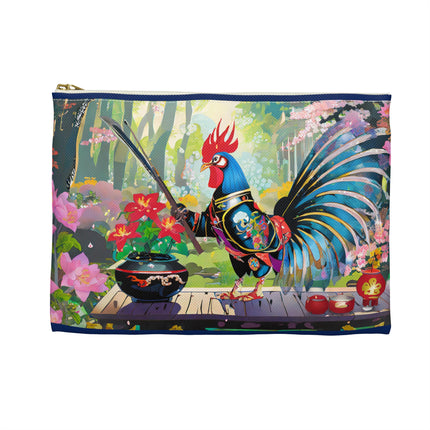 Cyberpunk Rooster Pencil Case