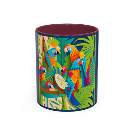 Colorful Macaws Colorful Mugs (11oz, 15oz)