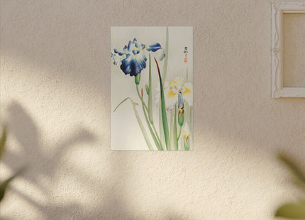 Irises by Ohara Koson Matte Canvas, Stretched, 0.75"