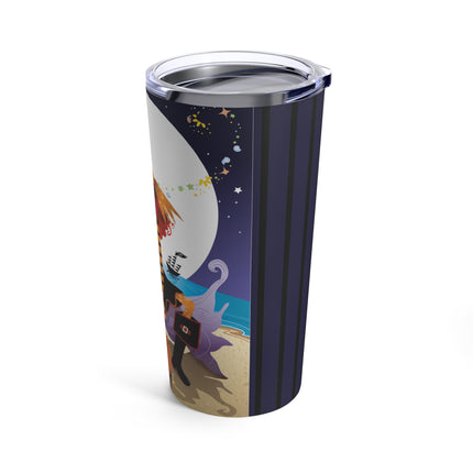 Moonlit Pirate Halloween Tumbler 20oz