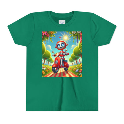 The Traveling Robot Youth Short Sleeve Tee