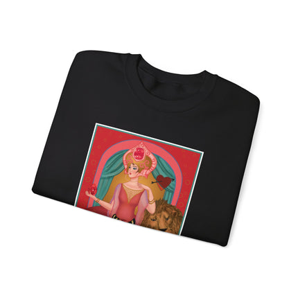 July & Ruby (from the Gem Series) by Sofia Chiostri Heavy Blend™ Crewneck Sweatshirt