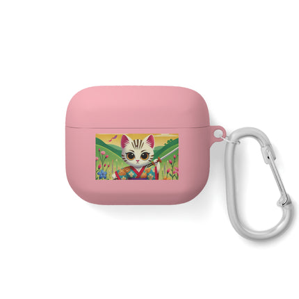 Samurai Kitten AirPods and AirPods Pro Case