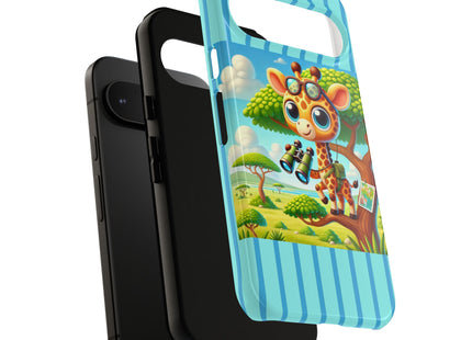 Giraffe Lookout Phone Cases
