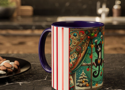 Mischief in Tinselland Colorful Mugs (11oz, 15oz)