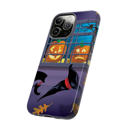 Whimsical Halloween Mischief Phone Cases