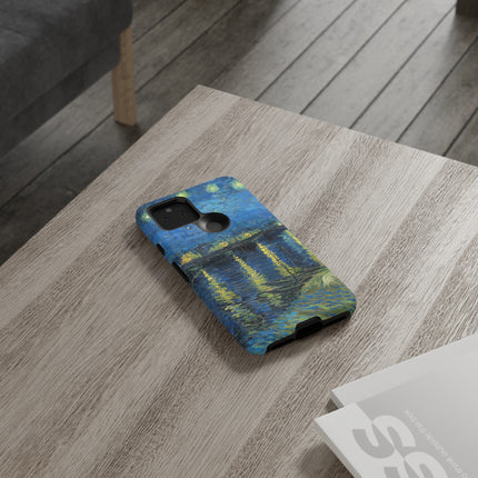 Starry Night Over the Rhone by Vincent Van Gogh Phone Cases