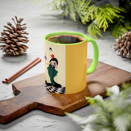 The Marionette Colorful Mugs – Theatrical Glamour & Cabaret Elegance