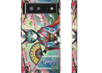 Cyberpunk Geisha Phone Cases