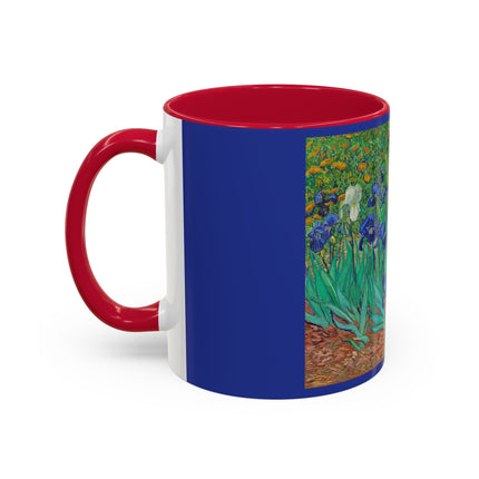 Irises by Vincent Van Gogh Colorful Mugs (11oz, 15oz)