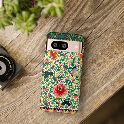 Colorful Floral Pattern by Owen Jones Phone Cases