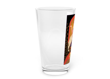 January & Garnet Zodiac Pint Glass