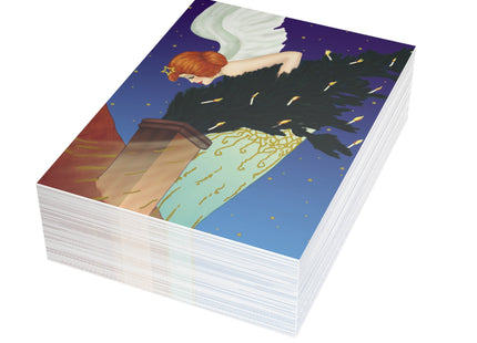 The Christmas Angel Postcard Bundles (envelopes included)