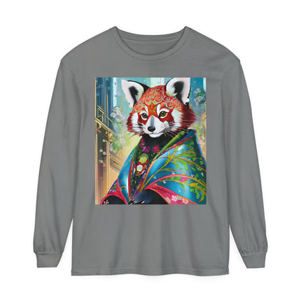 Cybernetic Red Panda Long Sleeve T-Shirt