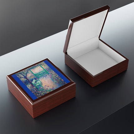 The Artist’s Garden by Theodore Earl Butler Jewelry Box