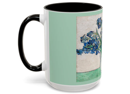 Irises by Vincent Van Gogh Colorful Mugs (11oz, 15oz)