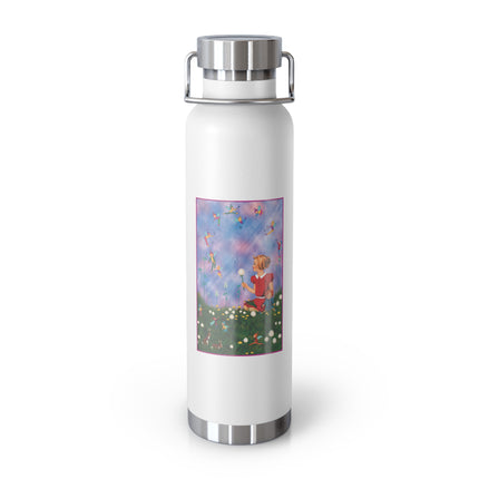 Whimsical Moments Copper Vacuum Insulated Bottle, 22 oz