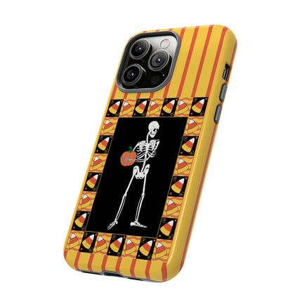 Candy Corn Skeleton Phone Cases
