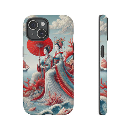 Ladies by the Quiet Sea Phone Cases