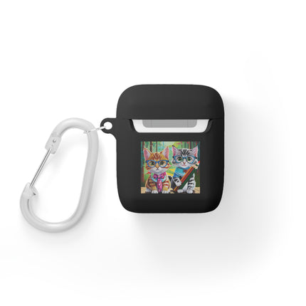 Kitten Scholars AirPods Case Cover
