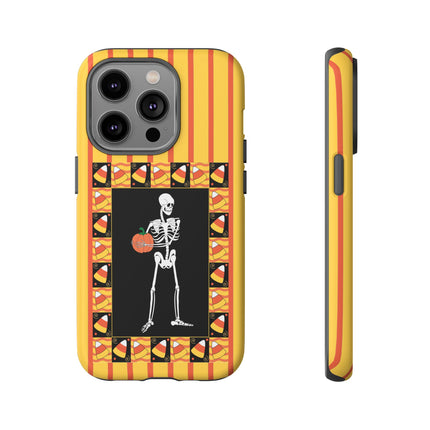 Candy Corn Skeleton Phone Cases