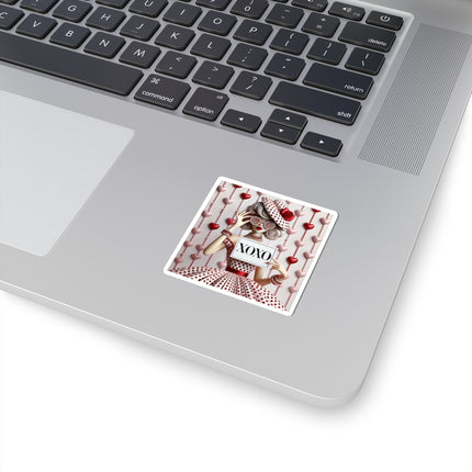 Fashionably Yours, XOXO Kiss-Cut Stickers (4 Sizes)