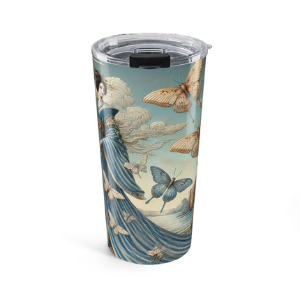 Butterfly Empress Tumbler 20oz – Graceful Butterflies & Timeless Elegance