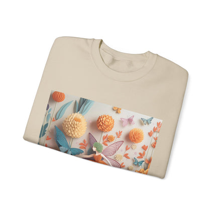 Dahlia Fairy Unisex Heavy Blend™ Crewneck Sweatshirt
