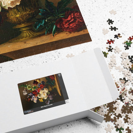 Floral Still Life Jigsaw Puzzle — Hendrik Reekers Bouquet (110–1014 pcs)