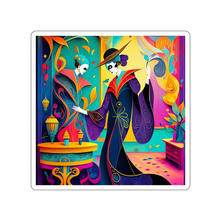 Phantoms of Elegance Die-Cut Stickers (5 Sizes)