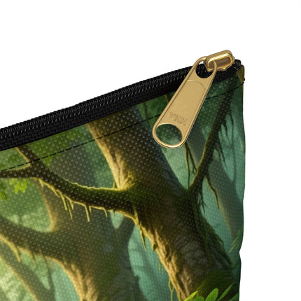 The African Grey Sentinel Accessory Pouch – Stealthy Guardian & Forest Mystery