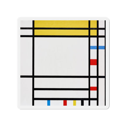 Place de la Concorde by Piet Mondrian Die-Cut Magnets (5 Sizes)