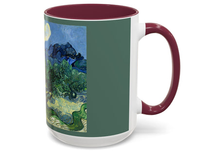 Olive Trees by Vincent Van Gogh Colorful Mugs (11oz, 15oz)