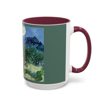 Olive Trees by Vincent Van Gogh Colorful Mugs (11oz, 15oz)
