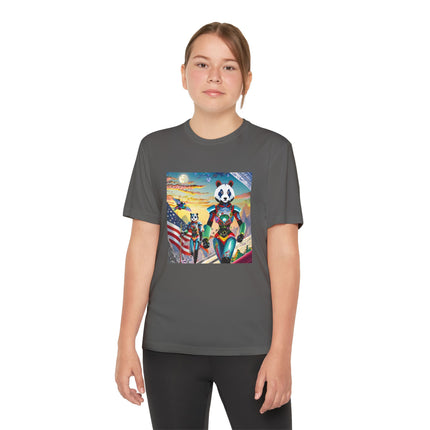 Cyber Punk Robots Youth Competitor Tee