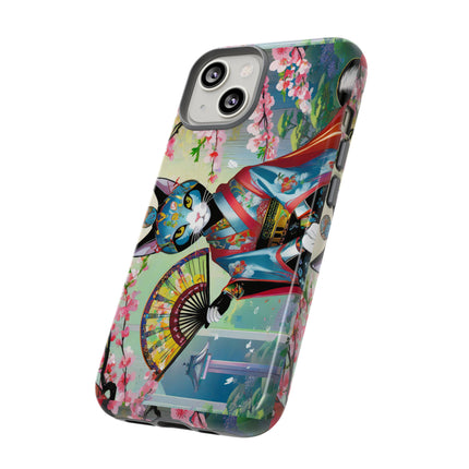 Cyberpunk Geisha Phone Cases