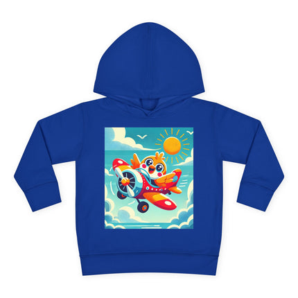Joyful Bird Aviator Toddler Pullover Fleece Hoodie