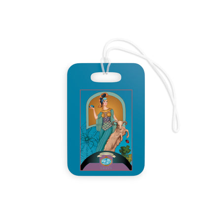 March & Aquamarine (Gem Series) by Sofia Chiostri Luggage Tags