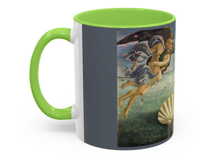 Birth of Venus by Sandro Botticelli Colorful Mugs (11oz, 15oz)