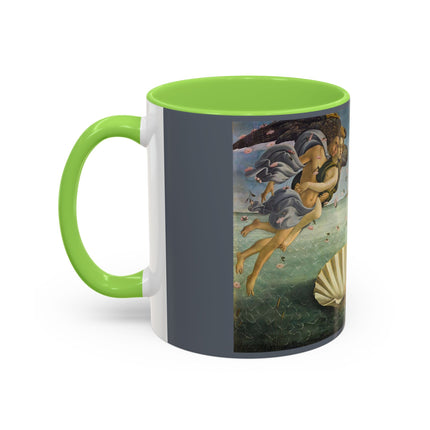 Birth of Venus by Sandro Botticelli Colorful Mugs (11oz, 15oz)
