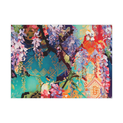 Golden Wisteria Symphony Postcard Bundles (envelopes included) - Bundles of 10, 30, 50 Pieces